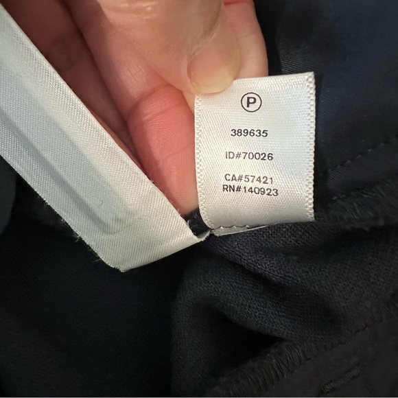 2/$30 Ann Taylor LOFT Navy Blue Julie Slacks Pants Wool Blend SZ 4 - Picture 13 of 16